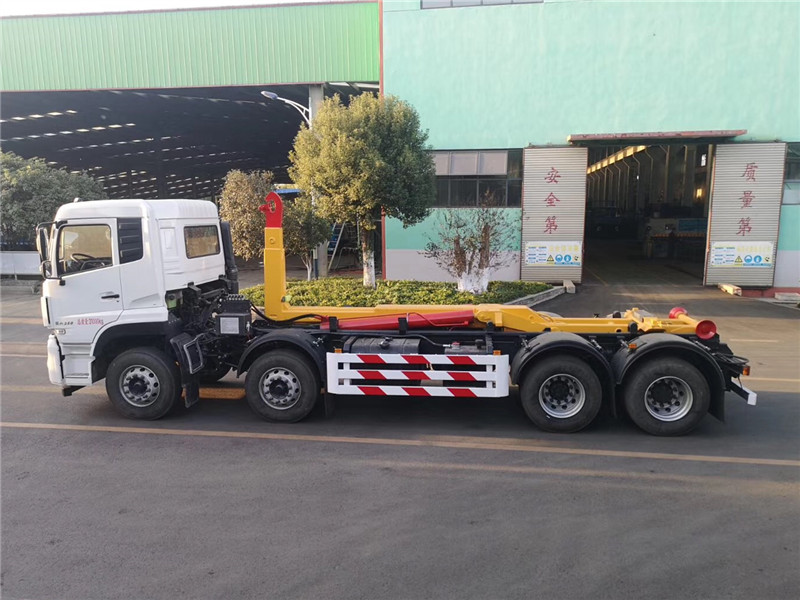 東風(fēng)天龍30噸勾臂式垃圾車