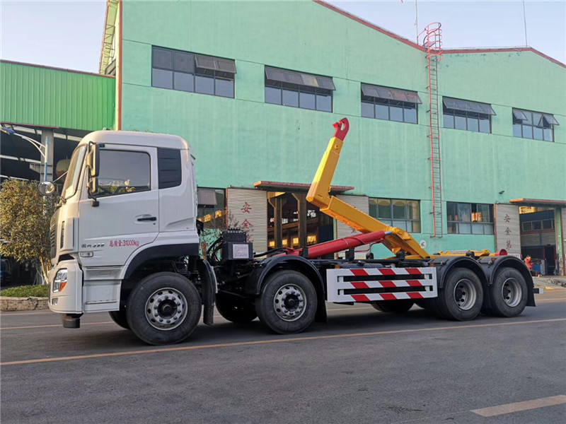 東風(fēng)天龍30噸勾臂式垃圾車