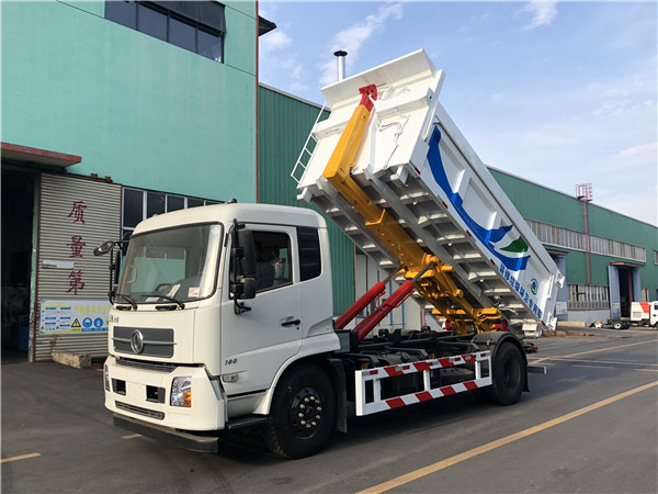 東風天錦16噸勾臂式垃圾車