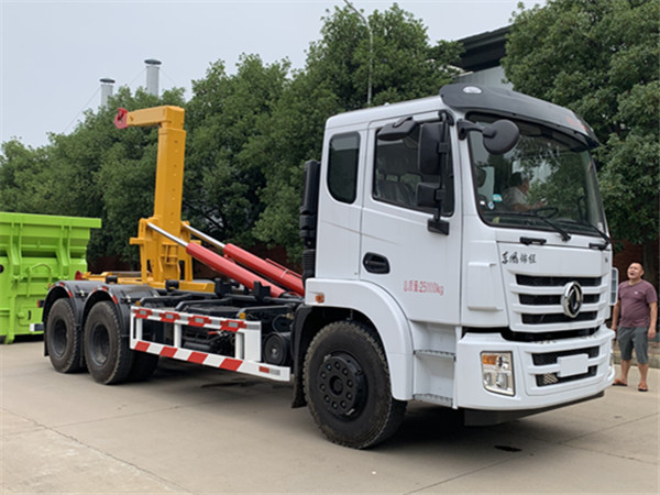 25噸28噸東風(fēng)錦程勾臂式垃圾車