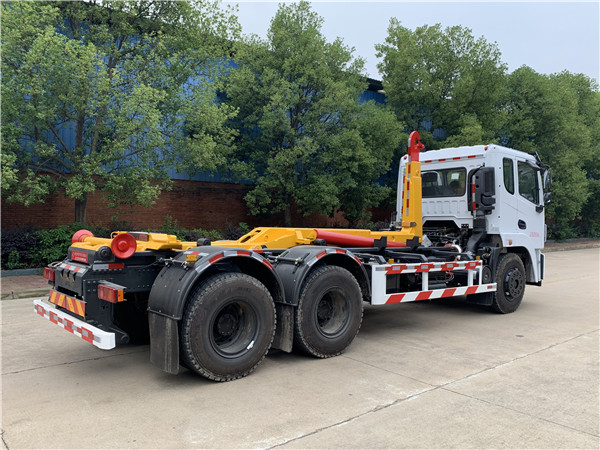 25噸28噸東風(fēng)錦程勾臂式垃圾車