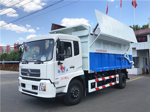 東風(fēng)天錦對接式垃圾車