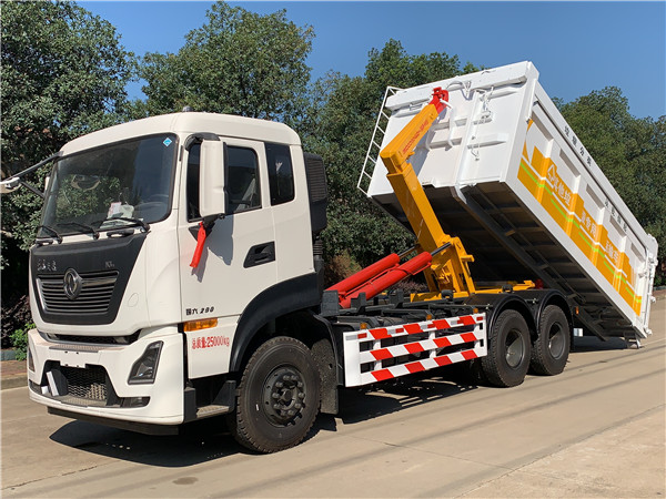 25噸東風(fēng)天龍勾臂垃圾車(chē)