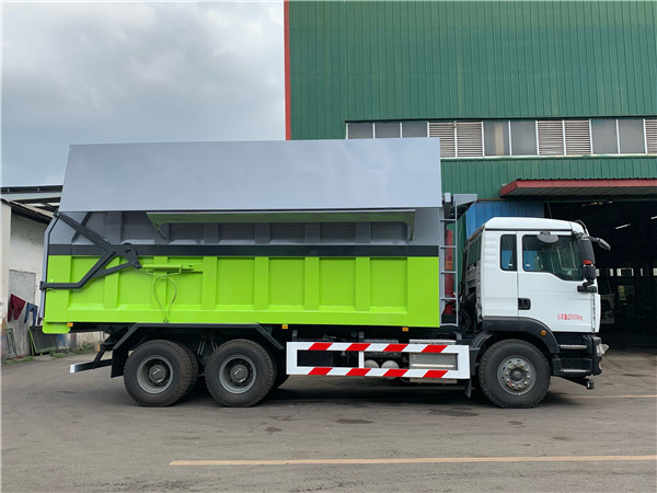 重汽汕德卡垃圾轉運車