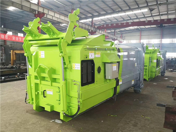 8方移動(dòng)垃圾壓縮站（掛通上料）