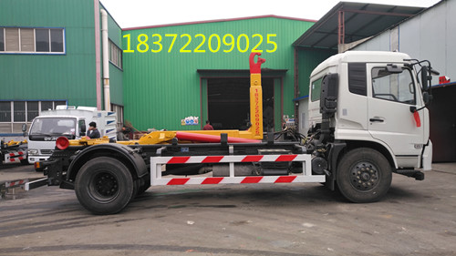 東風(fēng)天錦國六勾臂式垃圾車系列銷售_湖北新中綠專汽