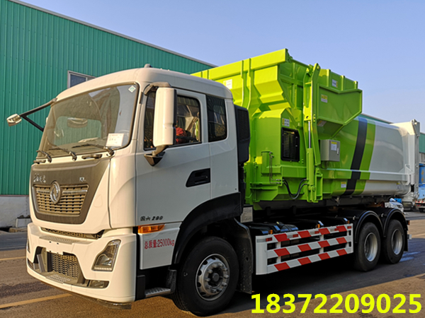 25噸勾臂式垃圾車向江南水鄉(xiāng)出發(fā)了