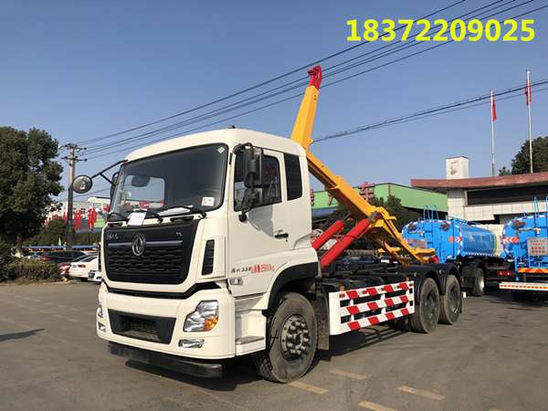 25噸勾臂式垃圾車_國(guó)六精品勾臂式垃圾車