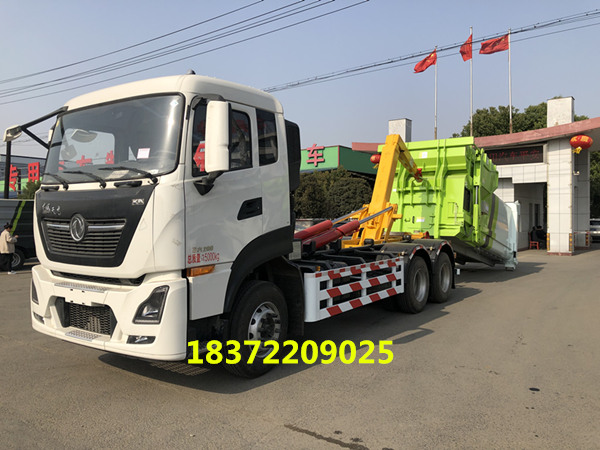 大型勾臂式垃圾車在湖北銷量第一_湖北新中綠專汽