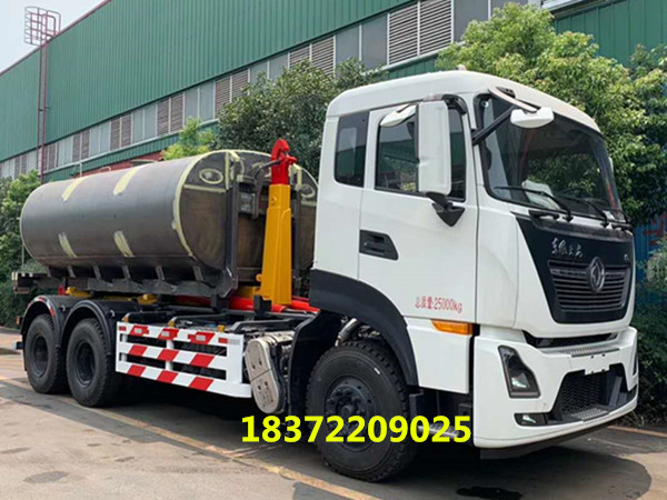 東風(fēng)天龍系列底盤價格全部上調(diào)_東風(fēng)天龍勾臂式垃圾車