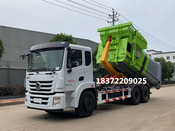 國六東風(fēng)錦程25T勾臂式垃圾車榮耀上市！