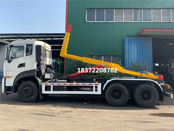 鑄就精品，成就未來(lái)！記東風(fēng)天龍25噸勾臂式垃圾車(chē)
