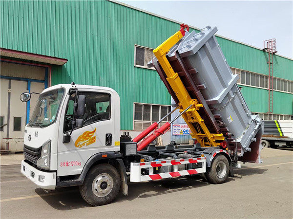 12噸重汽豪曼勾臂車